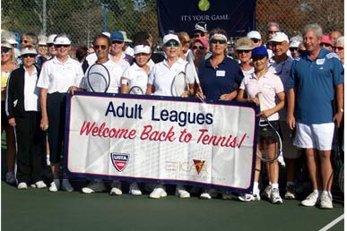 Adult Tennis Leagues in Lee County, Florida