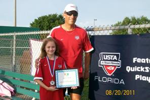 bob nelson at Florida Hancock Park Tennis Center